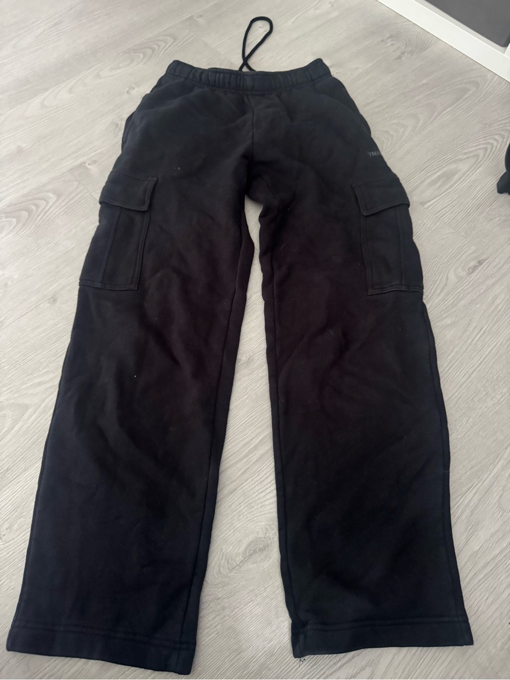 TNA Black Men's Cargo Sweatpants